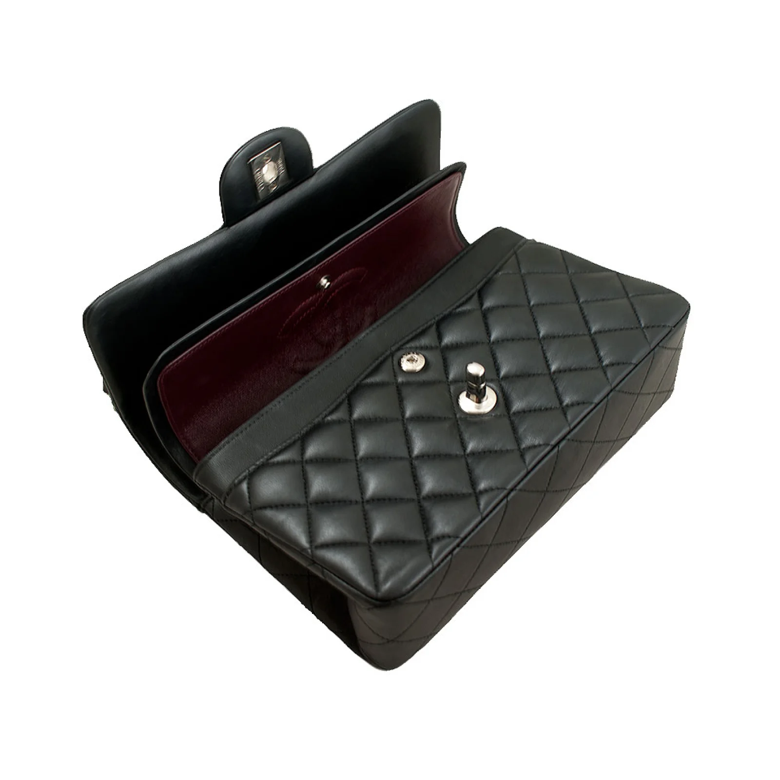 Bolsa Double Flap Preta Bolsa Double Flap Preta