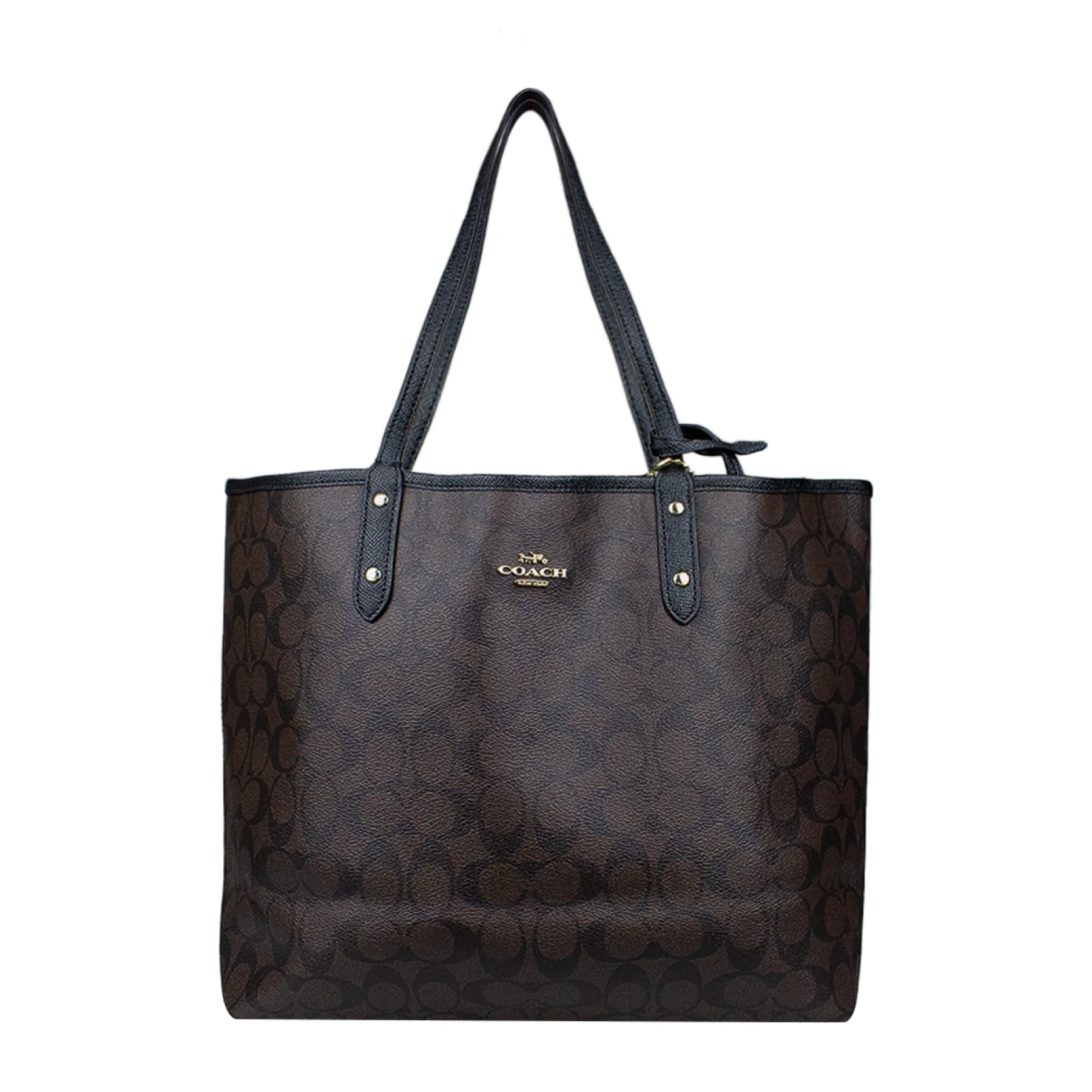 Bolsa Tote Signature Marrom Bolsa Tote Signature Marrom